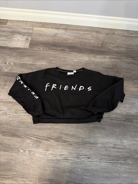 FRIENDS‎ Black Logo Sweatshirt with Multi-Color Dots